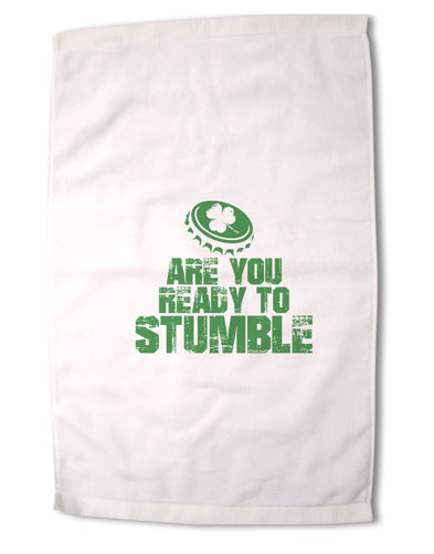 Are You Ready To Stumble Funny Premium Cotton Sport Towel 16 x 22 Inch by TooLoud-Sport Towel-TooLoud-16x25"-Davson Sales