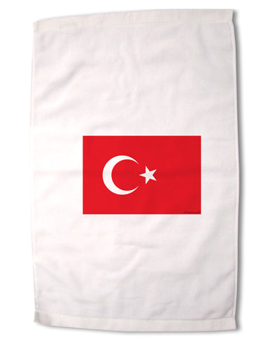 Turkey Flag Premium Cotton Sport Towel 16 x 22 Inch by TooLoud-Sport Towel-TooLoud-16x25"-Davson Sales