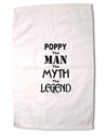 Poppy The Man The Myth The Legend Premium Cotton Sport Towel 16 x 22 Inch by TooLoud-Sport Towel-TooLoud-16x25"-Davson Sales