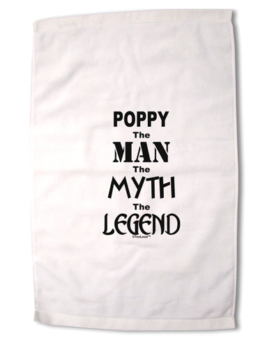 Poppy The Man The Myth The Legend Premium Cotton Sport Towel 16 x 22 Inch by TooLoud-Sport Towel-TooLoud-16x25"-Davson Sales