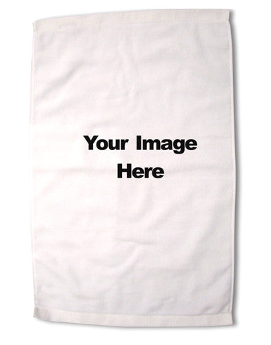 Custom Personalized Image and Text Premium Cotton Sport Towel-Sport Towel-TooLoud-16x25"-Davson Sales