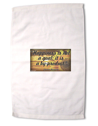 Happiness Is Not A Goal Premium Cotton Sport Towel 16 x 22 Inch by TooLoud-Sport Towel-TooLoud-16x25"-Davson Sales