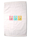 Pretty Daisies Watercolor Premium Cotton Sport Towel 16"x25"-Sport Towel-TooLoud-Davson Sales