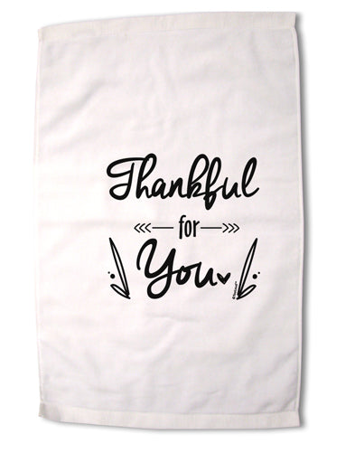 Thankful for you Premium Cotton Sport Towel 16 x 22 Inch-Sport Towel-TooLoud-Davson Sales