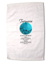 Birthstone Turquoise Premium Cotton Sport Towel 16 x 22 Inch by TooLoud-Sport Towel-TooLoud-16x25"-Davson Sales