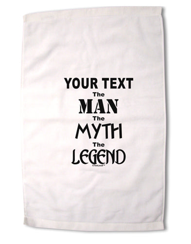 Personalized The Man The Myth The Legend Premium Cotton Sport Towel 16 x 22 Inch by TooLoud-Sport Towel-TooLoud-16x25"-Davson Sales