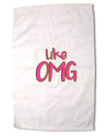 Like OMG Premium Cotton Sport Towel 16 x 22 Inch by TooLoud-Sport Towel-TooLoud-16x25"-Davson Sales