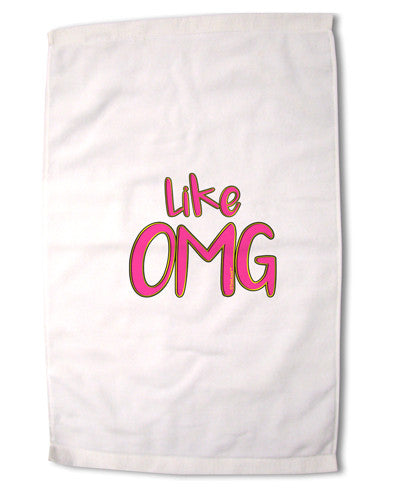 Like OMG Premium Cotton Sport Towel 16 x 22 Inch by TooLoud-Sport Towel-TooLoud-16x25"-Davson Sales