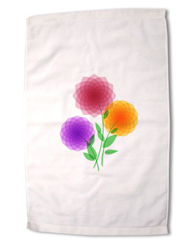 Crystal Dahlias Premium Cotton Sport Towel 16 x 22 Inch-Sport Towel-TooLoud-16x25"-Davson Sales