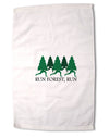 Run Forest Run Funny Premium Cotton Sport Towel 16 x 22 Inch by TooLoud-Sport Towel-TooLoud-16x25"-Davson Sales