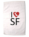 I Heart San Francisco Premium Cotton Sport Towel 16 x 22 Inch-Sport Towel-TooLoud-16x25"-Davson Sales