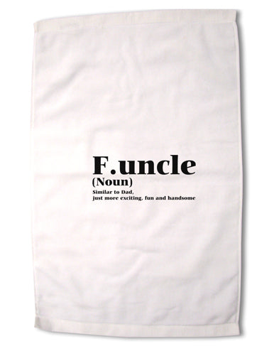 Funcle - Fun Uncle Premium Cotton Sport Towel 16 x 22 Inch by TooLoud