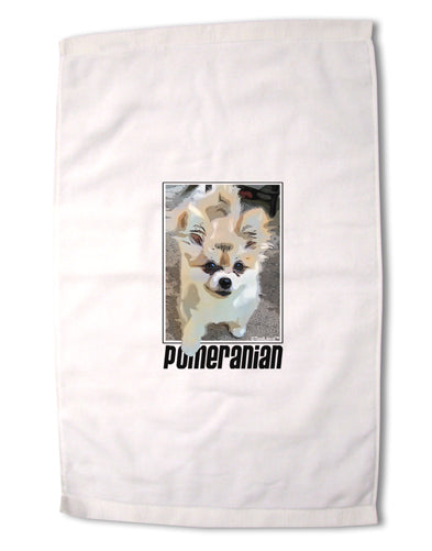 Pomeranian Step Out Premium Cotton Sport Towel 16 x 22 Inch by TooLoud-Sport Towel-TooLoud-16x25"-Davson Sales