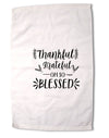 Thankful grateful oh so blessed Premium Cotton Sport Towel 16 x 22 Inch-Sport Towel-TooLoud-Davson Sales