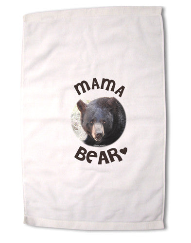 Black Bear - Mama Bear Premium Cotton Sport Towel 16 x 22 Inch-Sport Towel-TooLoud-16x25"-Davson Sales