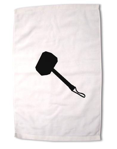 Thors Hammer Nordic Runes Lucky Odin Mjolnir Valhalla Premium Cotton Sport Towel 16 x 22 Inch by TooLoud-Sport Towel-TooLoud-16x25"-Davson Sales
