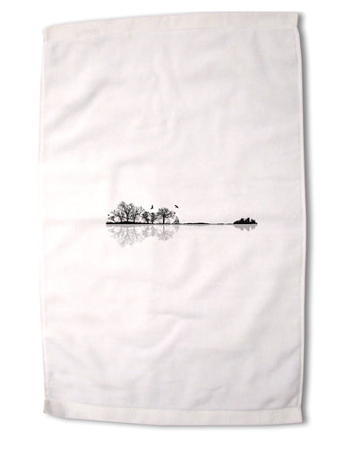 Nature's Harmony Guitar Premium Cotton Sport Towel 16 x 22 Inch by TooLoud-Sport Towel-TooLoud-16x25"-Davson Sales