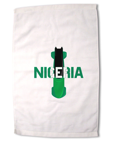 Nigeria Bobsled Premium Cotton Sport Towel 16 x 22 Inch by TooLoud-Sport Towel-TooLoud-16x25"-Davson Sales