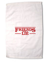 Friends Don't Lie Premium Cotton Sport Towel 16 x 22 Inch by TooLoud-Sport Towel-TooLoud-White-16x25"-Davson Sales