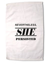 Nevertheless She Persisted Women's Rights Premium Cotton Sport Towel 16 x 22 Inch by TooLoud-Sport Towel-TooLoud-16x25"-Davson Sales