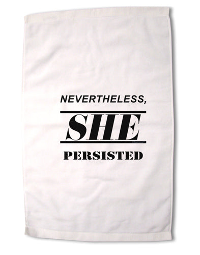 Nevertheless She Persisted Women's Rights Premium Cotton Sport Towel 16 x 22 Inch by TooLoud-Sport Towel-TooLoud-16x25"-Davson Sales