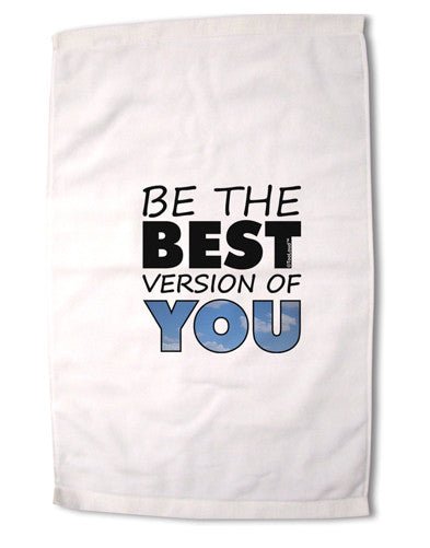 Be The Best Version Of You Premium Cotton Sport Towel 16 x 22 Inch by TooLoud-Sport Towel-TooLoud-16x25"-Davson Sales