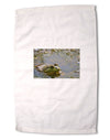 Bullfrog In Water Premium Cotton Sport Towel 16 x 22 Inch by TooLoud-Sport Towel-TooLoud-16x25"-Davson Sales