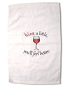 Wine a Little Premium Cotton Sport Towel 16 x 22 Inch by TooLoud-Sport Towel-TooLoud-16x25"-Davson Sales