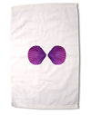 Mermaid Shell Bra Purple Premium Cotton Sport Towel 16 x 22 Inch by TooLoud-Sport Towel-TooLoud-16x25"-Davson Sales