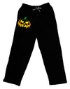 Trick or Treat Jack Yellow Adult Lounge Pants-Lounge Pants-TooLoud-Black-Small-Davson Sales