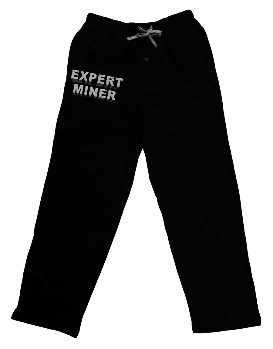 Expert Miner Adult Lounge Pants-Lounge Pants-TooLoud-Black-Small-Davson Sales