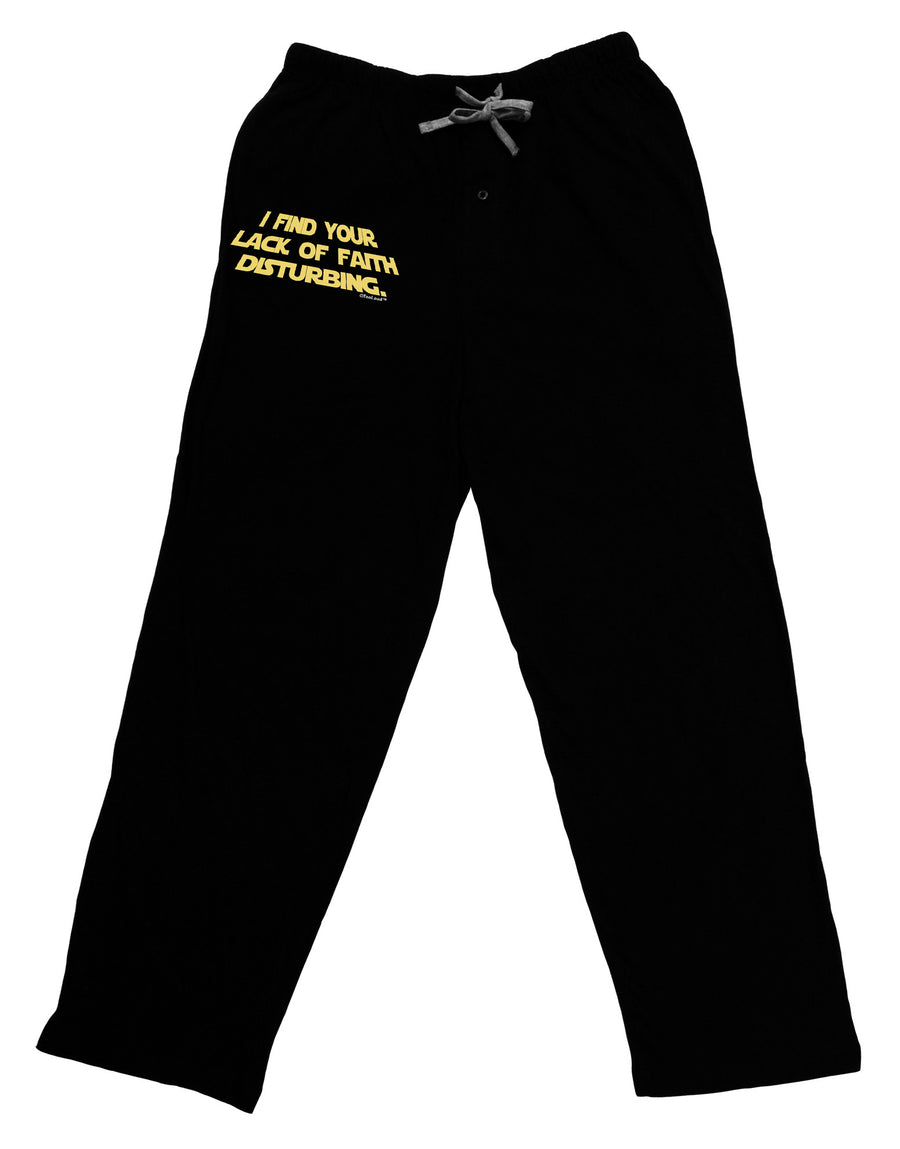 Lack of Faith Adult Lounge Pants-Lounge Pants-TooLoud-Black-Small-Davson Sales