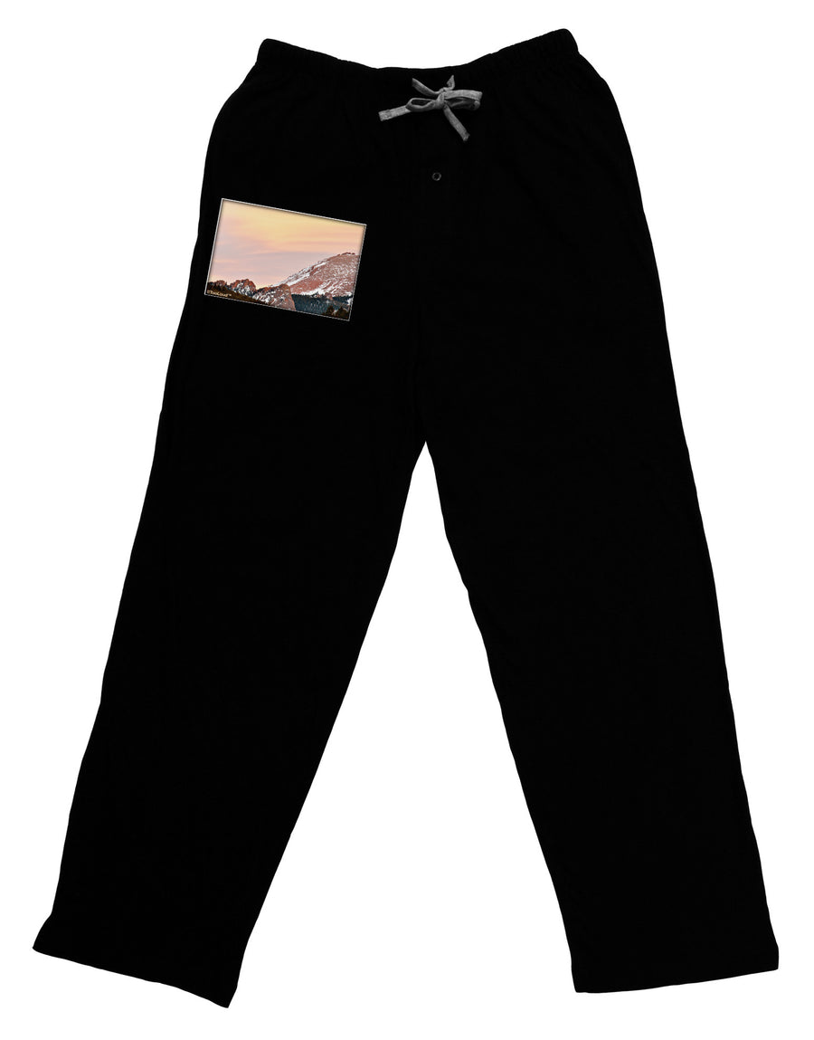 CO Sunset Cliffs Adult Lounge Pants-Lounge Pants-TooLoud-Black-Small-Davson Sales