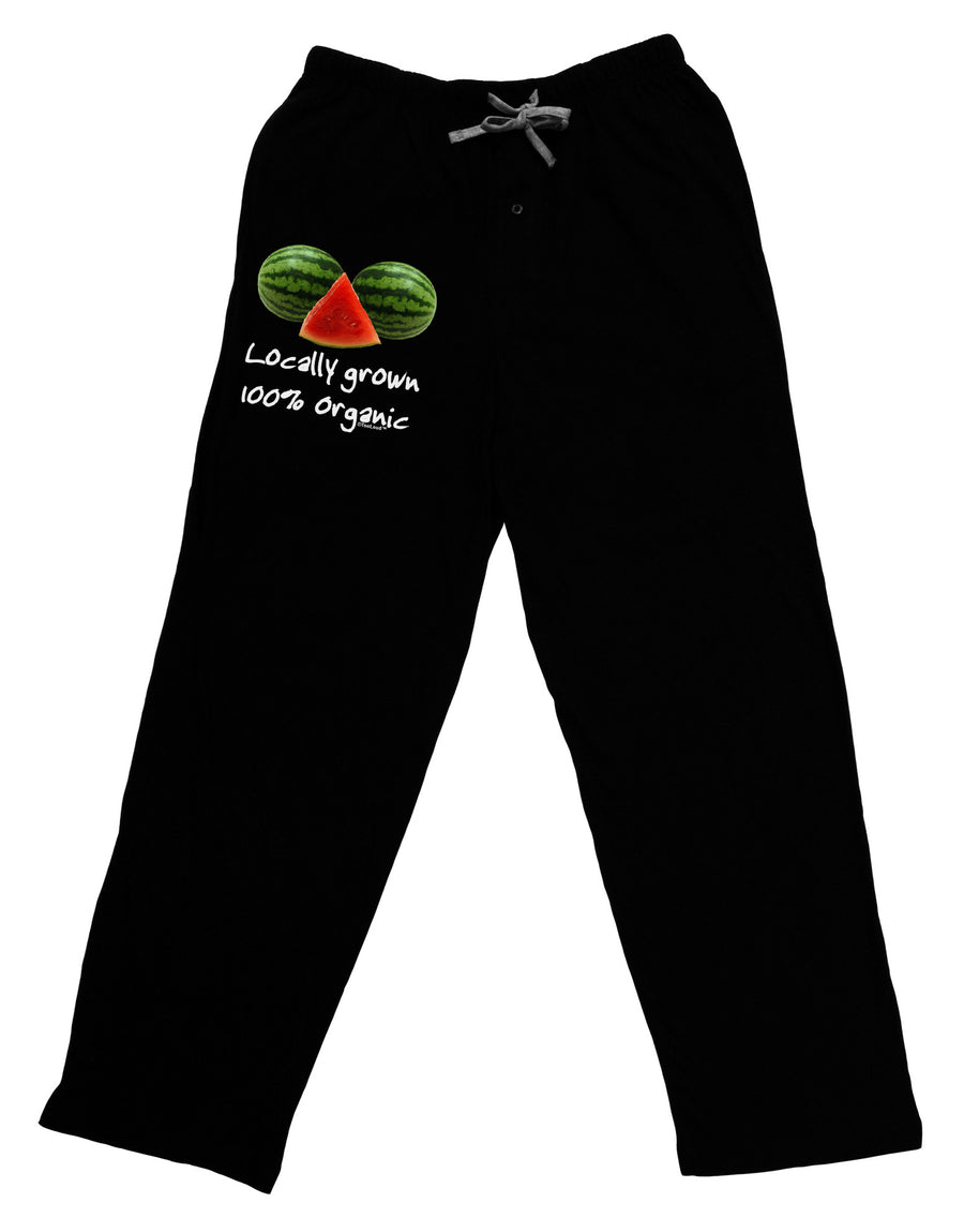 Locally Grown Organic Melons Adult Lounge Pants-Lounge Pants-TooLoud-Black-Small-Davson Sales