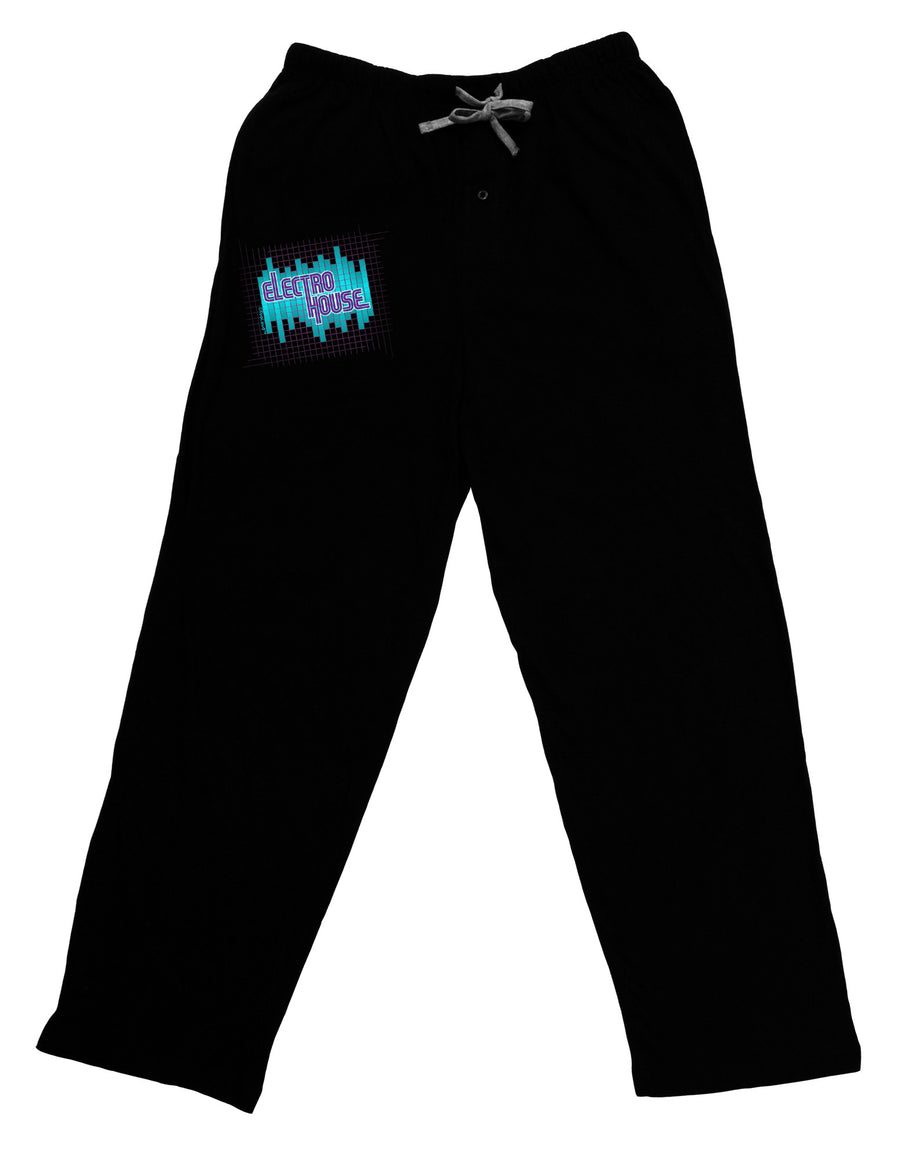 Electro House Equalizer Adult Lounge Pants-Lounge Pants-TooLoud-Black-Small-Davson Sales