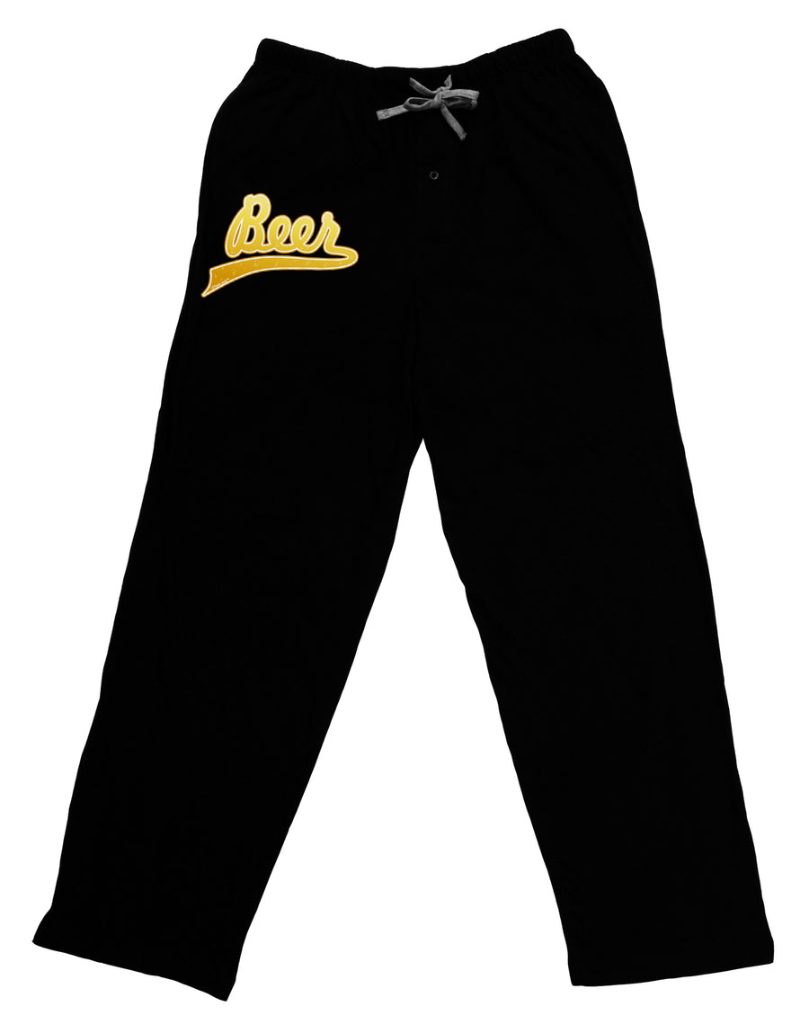 Beer Jersey Adult Lounge Pants-Lounge Pants-TooLoud-Black-Small-Davson Sales