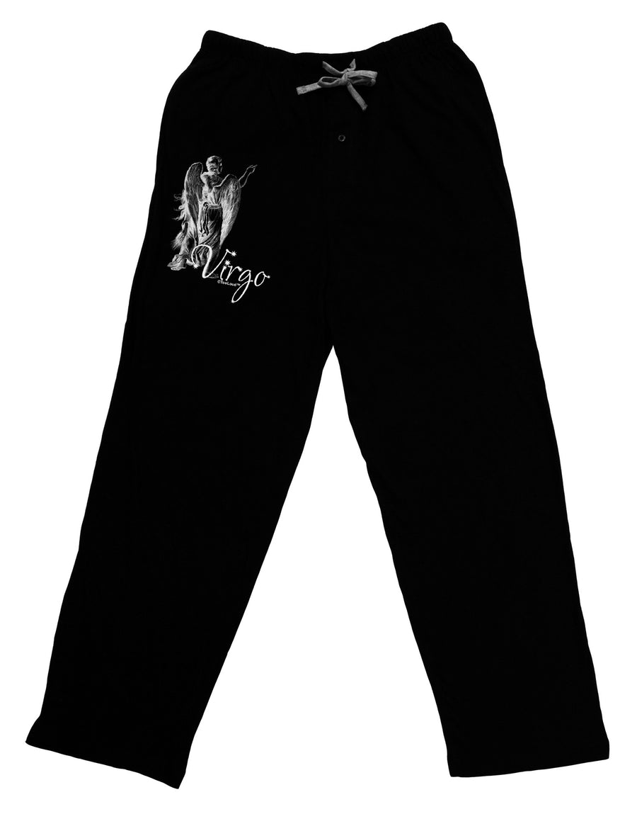 Virgo Illustration Adult Lounge Pants-Lounge Pants-TooLoud-Black-Small-Davson Sales