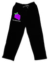 Grapes - I'm a Bunch of Fun Adult Lounge Shorts - Red or Black-Lounge Shorts-TooLoud-Black-Small-Davson Sales