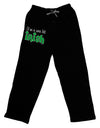 I'm A Wee Bit Irish Adult Lounge Pants - Black by TooLoud-Lounge Pants-TooLoud-Black-Small-Davson Sales