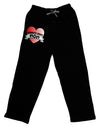 World's Best Mom - Heart Banner Design Adult Lounge Shorts by TooLoud-Lounge Shorts-TooLoud-Black-Small-Davson Sales