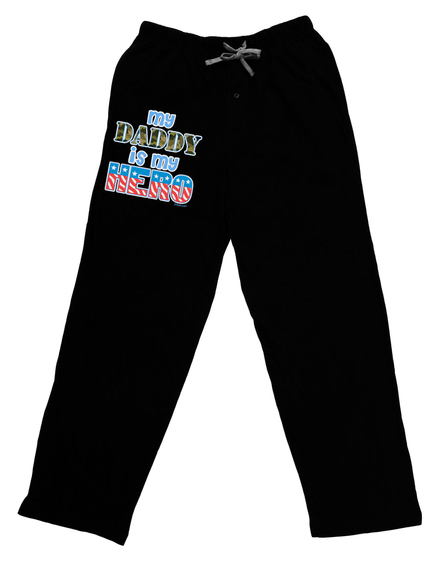 My Daddy is My Hero - Armed Forces - Blue Adult Lounge Pants by TooLoud-Lounge Pants-TooLoud-Black-Small-Davson Sales