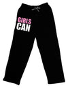 Girls Can Adult Lounge Pants - Black by TooLoud-Lounge Pants-TooLoud-Black-Small-Davson Sales