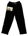 Bighorn Ram WatercolorText Adult Lounge Pants-Lounge Pants-TooLoud-Black-Small-Davson Sales