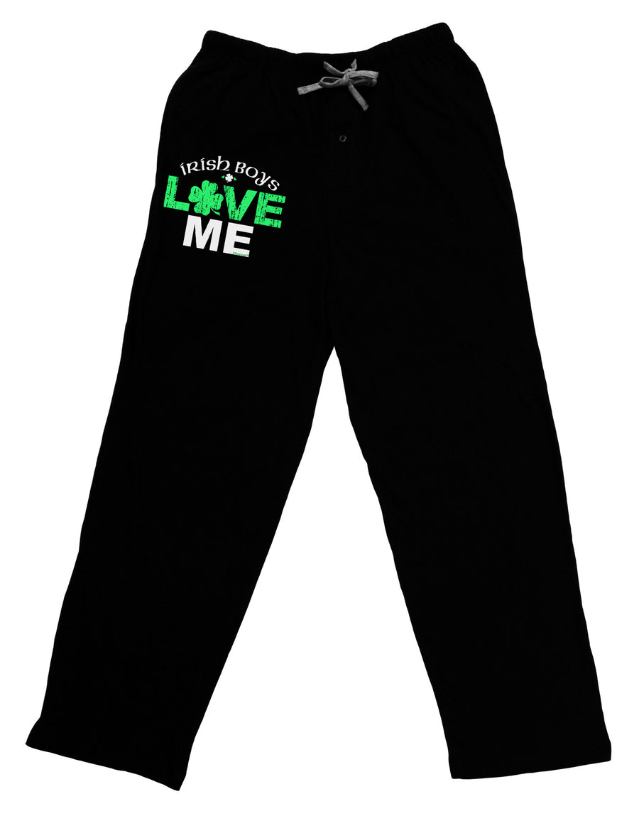 Irish Boys Love Me Adult Lounge Pants-Lounge Pants-TooLoud-Black-Small-Davson Sales