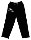 Personalized Mr Classy Adult Lounge Pants by TooLoud-Lounge Pants-TooLoud-Black-Small-Davson Sales