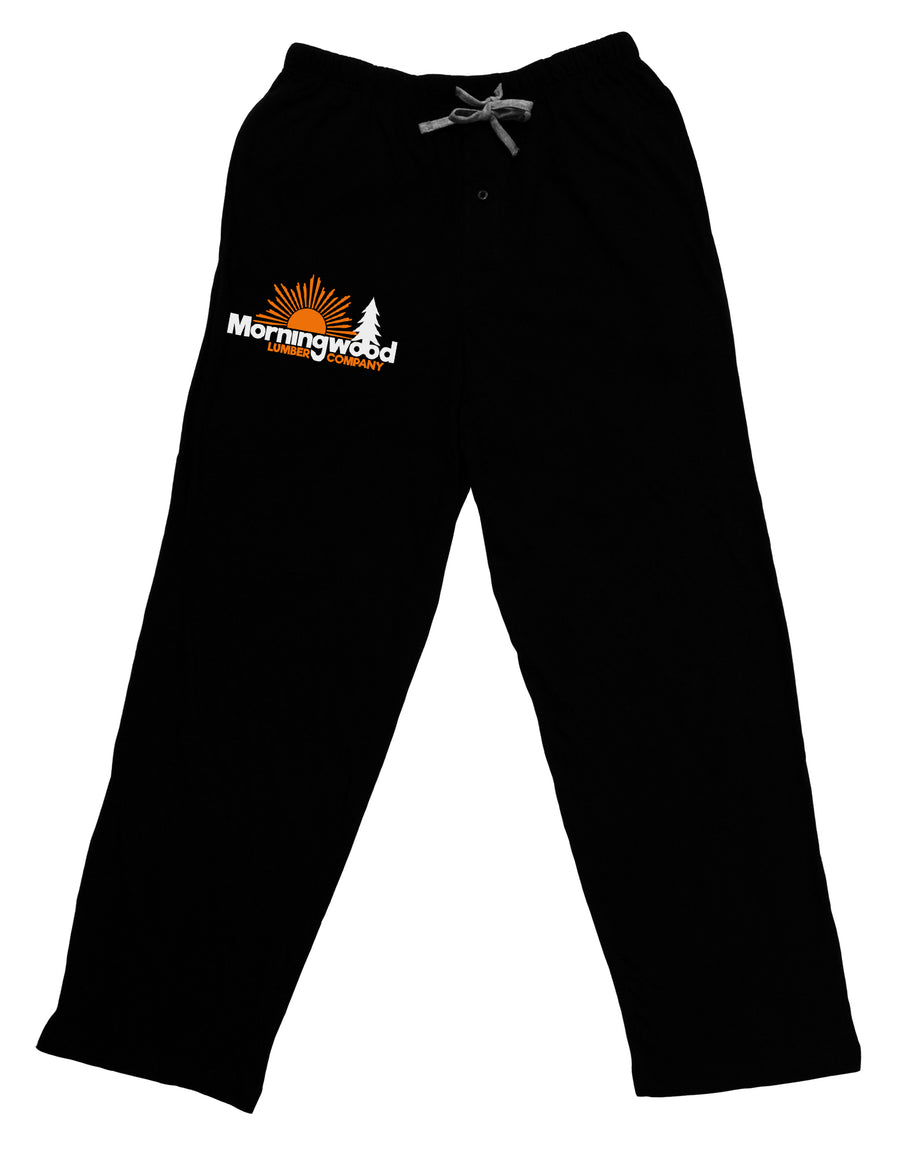 Morningwood Company Funny Adult Lounge Pants by TooLoud-Lounge Pants-TooLoud-Black-Small-Davson Sales