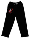 Peace & Love For Paris Adult Lounge Pants-Lounge Pants-TooLoud-Black-Small-Davson Sales