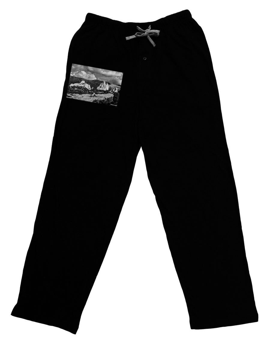 CO Mountain Forest Scene Adult Lounge Pants-Lounge Pants-TooLoud-Black-Small-Davson Sales