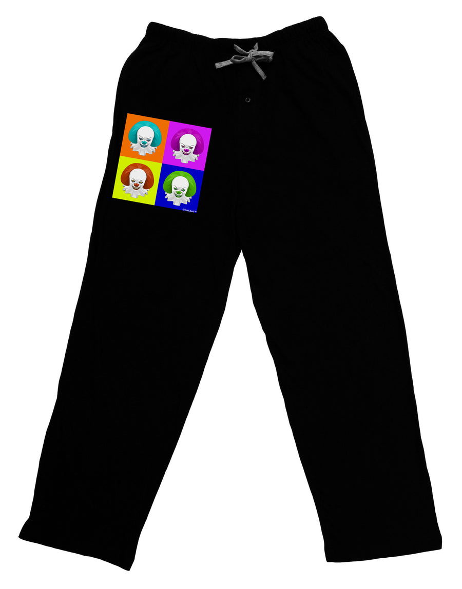 Clown Face Pop Art Adult Lounge Pants-Lounge Pants-TooLoud-Black-Small-Davson Sales