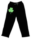 Traditional Irish Shamrock Adult Lounge Pants - Black-Lounge Pants-TooLoud-Black-Small-Davson Sales
